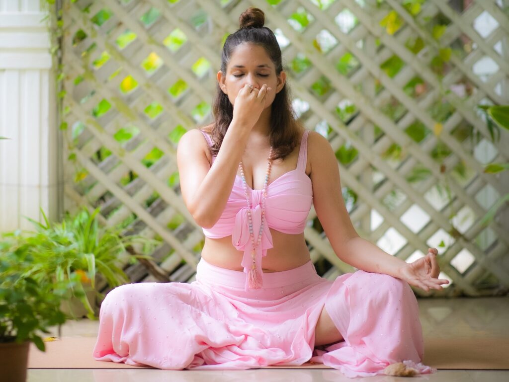 yoganama, namita piparaiya, pranayama, indian ethnic, yogini, pranayama, types of yoga
